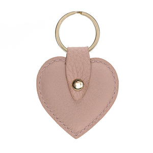 Leather Heart Charms/Key Rings