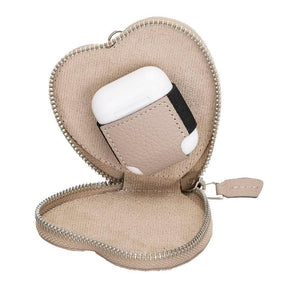 B2B- Apple Airpods Leather Case with Heart Bouletta B2B