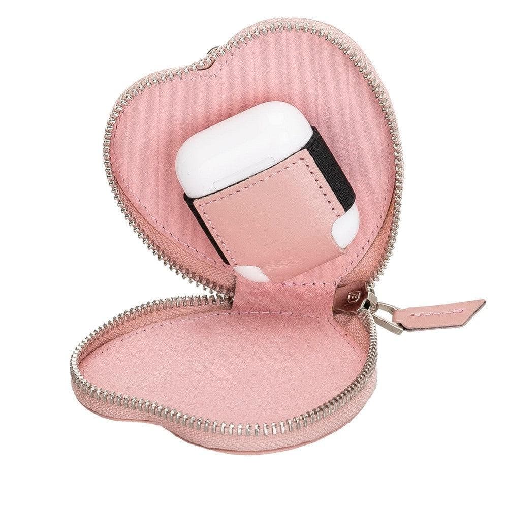 B2B- Apple Airpods Leather Case with Heart Bouletta